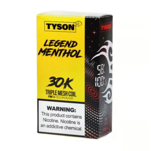 Menthol Gold Tyson 2.0 Legend 30K Disposable